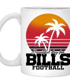 Beautiful Day For Bills Football Mugs 1