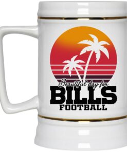 Beautiful Day For Bills Football Mugs 3