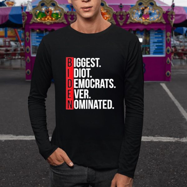 Biggest Idiot Democrats Ever Nominated Logo 2024 T-Shirt