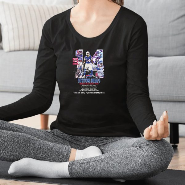 Bills Stefon Diggs 2020-2023 Thank You For The Memories Shirts