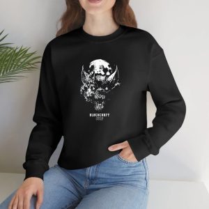 Blackcraftcult Bat Face T Shirt 1