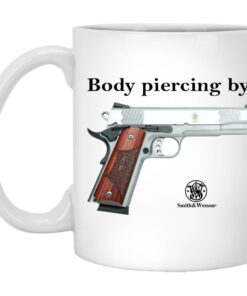Body Piercing By Smith And Wesson Mugs 1