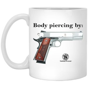 Body Piercing By Smith And Wesson Mugs 1