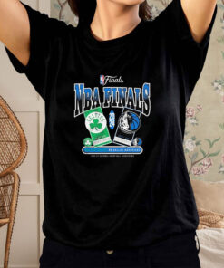 Boston Celtics Vs Dallas Mavericks 2024 Nba Finals Matchup Drive To The Basket T Shirt 1