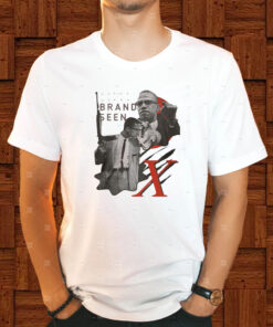 Brand Seen Malcolm X By Any Means Anthony Edwards T-Shirt 1 Brand Seen Malcolm X By Any Means Anthony Edwards T Shirt 2