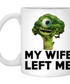 Broccoli My Wife Left Me Mugs 1