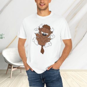 Buffield Garfield Cat Buffalo T-Shirt