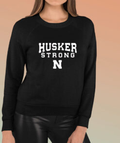 Bussin With The Boys HUSKER STRONG T SHIRT 1