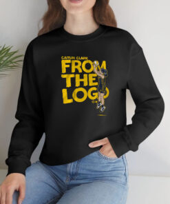 CAITLIN CLARK FROM THE LOGO T-SHIRT 1 CAITLIN CLARK FROM THE LOGO T SHIRT 2