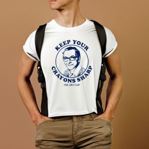 CBC x Mr Dressup Crayons T Shirt 2