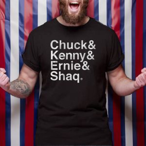 CHUCK KENNY ERNIE SHAQ T SHIRT 1