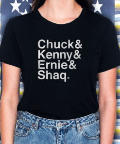 CHUCK KENNY ERNIE SHAQ T SHIRT 2