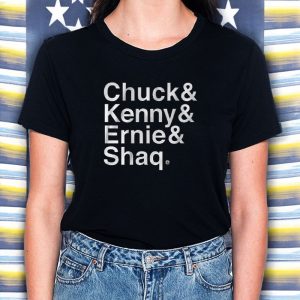 CHUCK KENNY ERNIE SHAQ T SHIRT 2