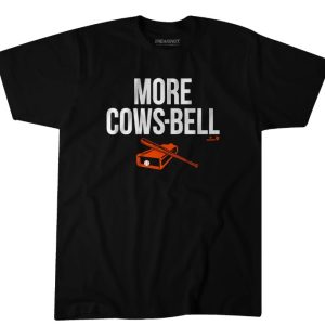 COLTON COWSER MORE COWS-BELL T-SHIRT