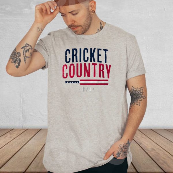 CRICKET COUNTRY USA T-SHIRT