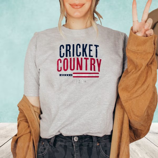 CRICKET COUNTRY USA T-SHIRT