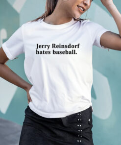 Cardboard White Sox Jerry Reinsdorf Hates Baseball T Shirt 2