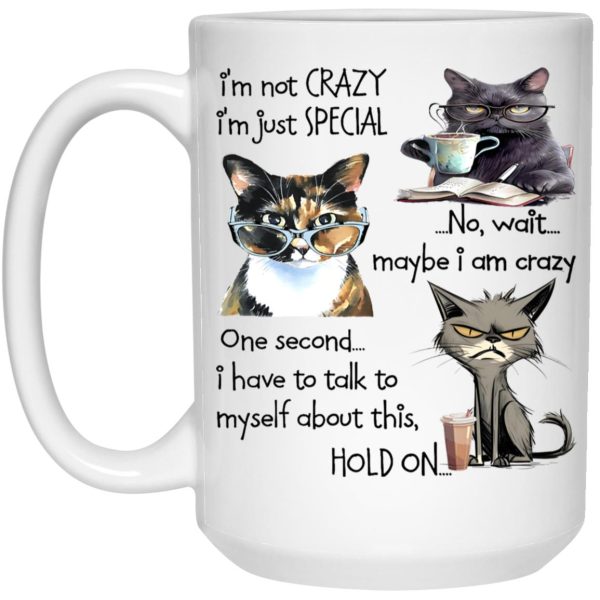 Cats I’m Not Crazy I’m Just Special Mug