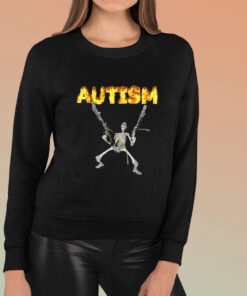 Cera Gibson Autism Skeleton Meme T Shirt 2