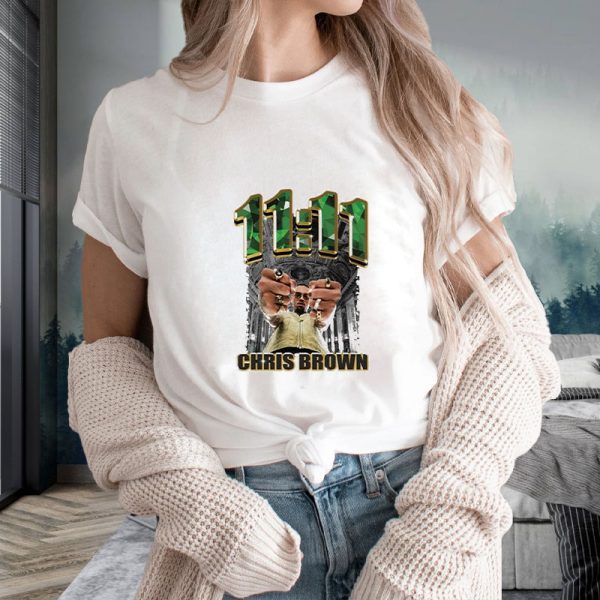 Chris Brown 11 11 Emerald T-Shirt