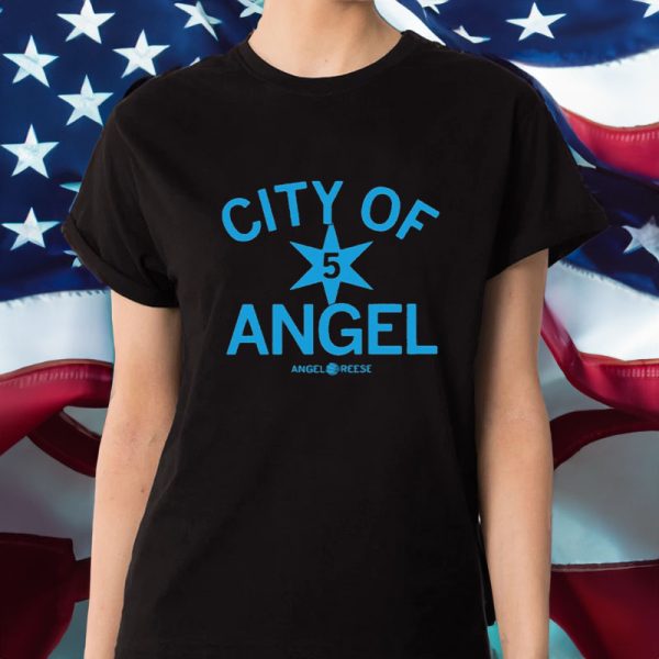 City Of Angel 5 Star Angel Reese T-Shirt