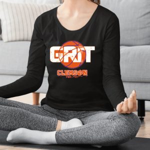 Clemson Basketball Grit T Shirt 1