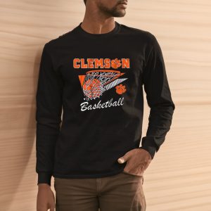 Clemson Basketball Men's Logo T Shirt 2