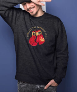 Conquer The Gannabis Era Boxing Gloves Champions T shirt 2