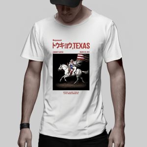 Cowboy Carter Texas Country Radio Texas Live From Shibuya Japan T Shirt 2