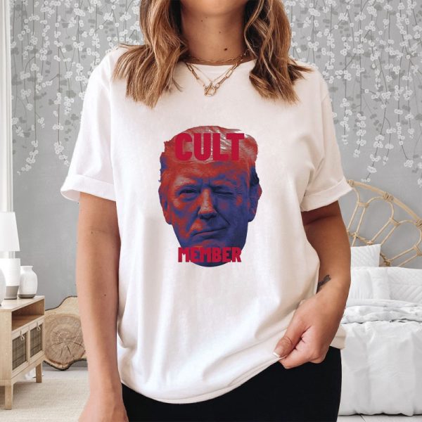 Cult Member Donald Trump Face Images T-Shirt