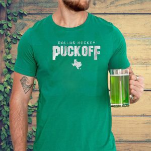 DALLAS HOCKEY PUCK OFF T SHIRT 1