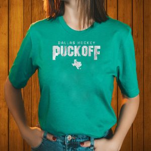 DALLAS HOCKEY PUCK OFF T SHIRT 2