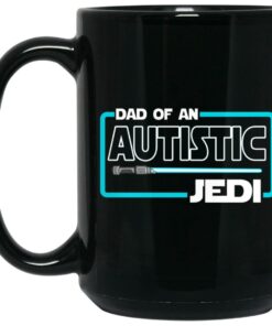 Dad Of An Autistic Jedi Mugs 1 Dad Of An Autistic Jedi Mugs 2