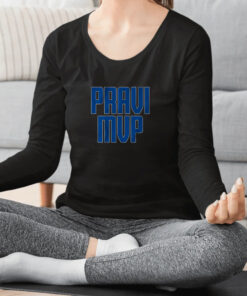 Dallas Mavericks Wear Pravi MVP T Shirt 1