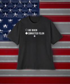 David J Harris Joe Biden Convicted Felon Tee Shirt 4