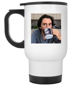 David Tennant Holding A David Tennant Mug 2