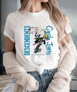 Descendents And Circle Jerks 2024 Latin American Tour T Shirt 1