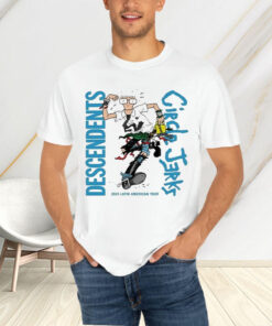 Descendents And Circle Jerks 2024 Latin American Tour T Shirt 2