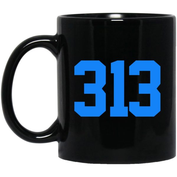 Detroit Grit 313 Mugs