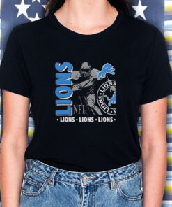 Detroit Lions Schedule 2024 Season T Shirt 1