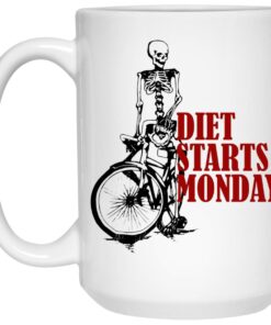Diet Starts Monday Mugs 1 Diet Starts Monday Mugs 2