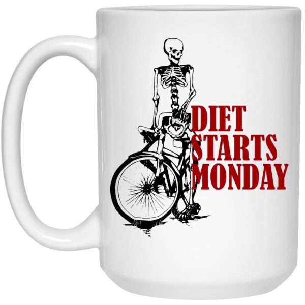 Diet Starts Monday Mugs