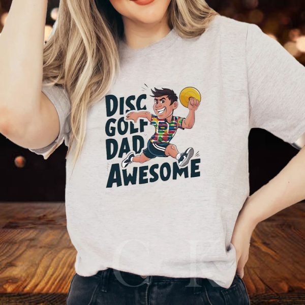 Disc Golf Dad Awesome T-Shirt