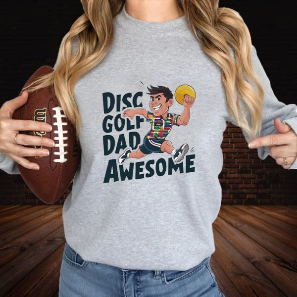 Disc Golf Dad Awesome T-Shirt