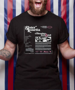 Distortion Sister Rosetta The Godmother Rock And Roll T Shirt 1