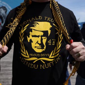 Donald Trump 47 Proud Boys Dindu Nuffin T-Shirt