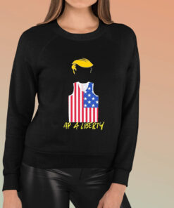 Donald Trump And Tank Top America Flag Ap 4 Liberty T Shirt 2