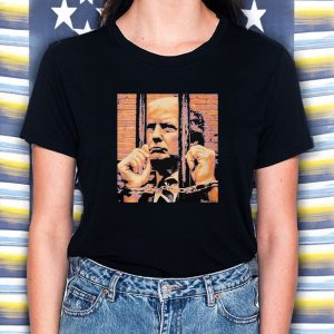 Donald Trump In Prison Jail Indicted President Arrested T-Shirt