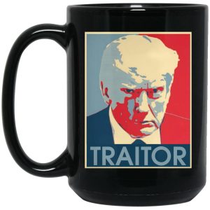 Donald Trump Mugshot Traitor Mug 2