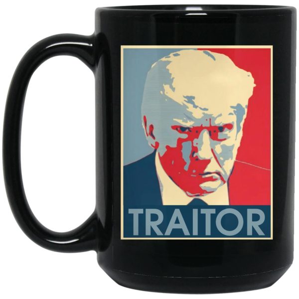 Donald Trump Mugshot Traitor Mug